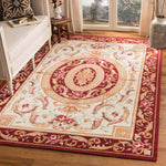 Safavieh Easy Care 472 Rug, EZC472 - Ivory / Burgundy