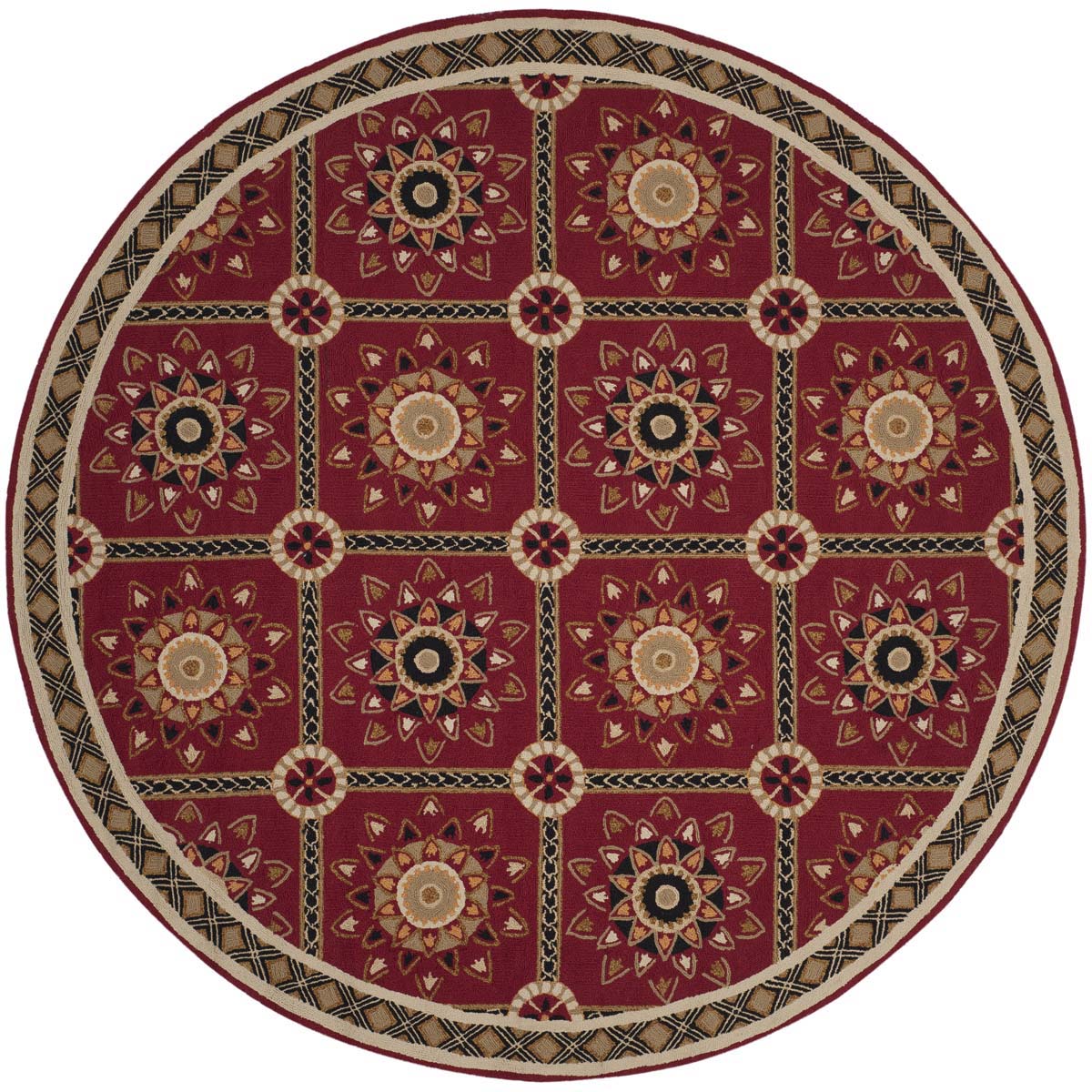 Safavieh Easy Care 711 Rug, EZC711 - Red / Natural