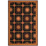 Safavieh Easy Care 711 Rug, EZC711 - Black / Yellow