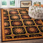 Safavieh Easy Care 711 Rug, EZC711 - Black / Yellow