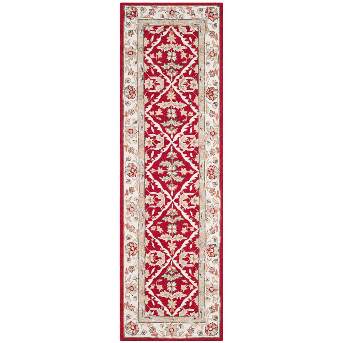 Safavieh Easy Care 717 Rug, EZC717 - Red / Ivory