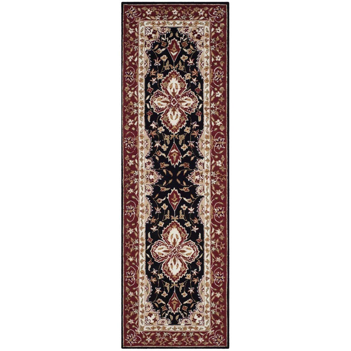 Safavieh Easy Care 718 Rug, EZC718 - Black / Red