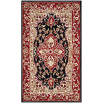 Safavieh Easy Care 718 Rug, EZC718 - Black / Red