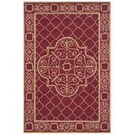 Safavieh Easy Care 729 Rug, EZC729 - Maroon / Gold