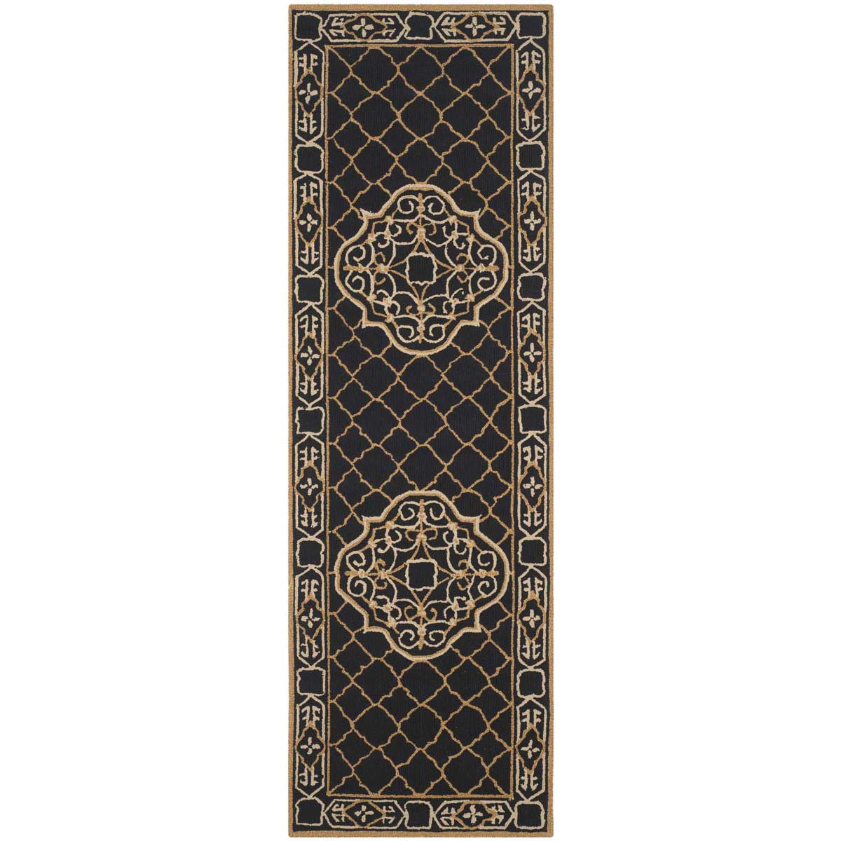 Safavieh Easy Care 729 Rug, EZC729 - Black / Gold