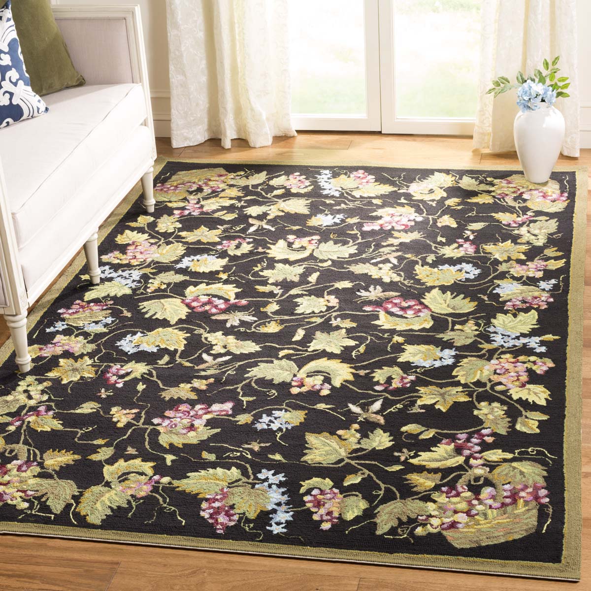 Safavieh Easy Care 731 Rug, EZC731 - Black / Multi