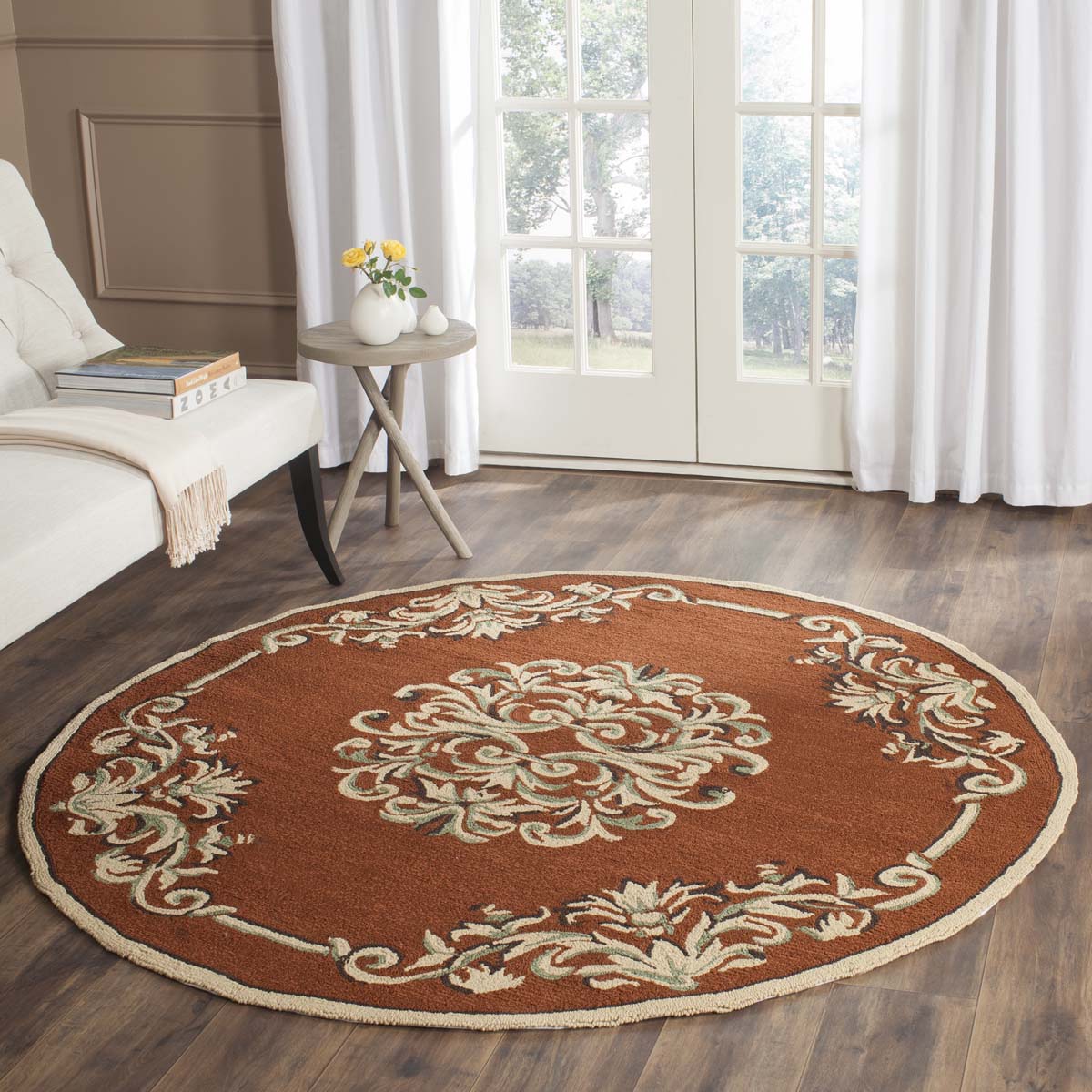 Safavieh Easy Care 735 Rug, EZC735 - Rust / Multi