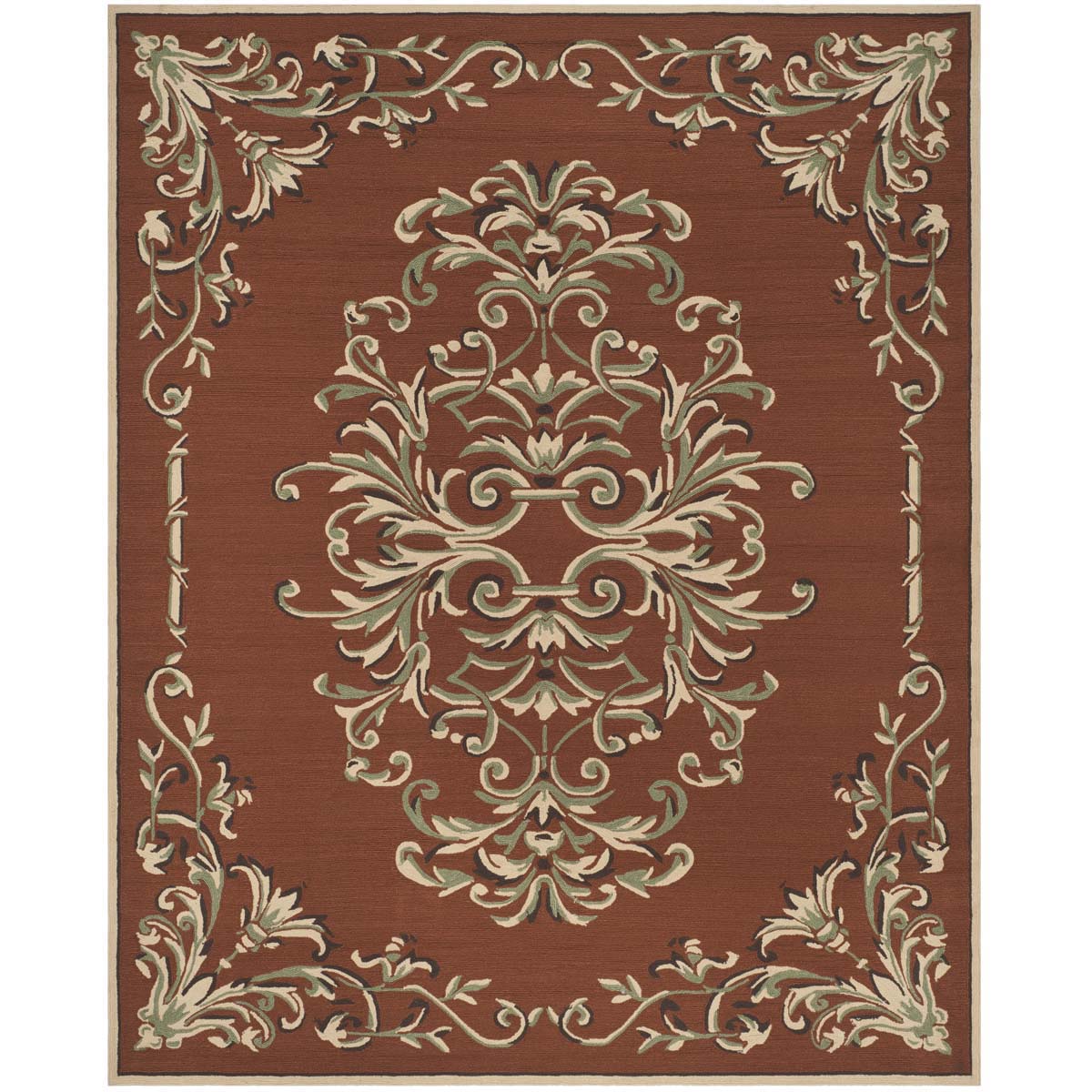 Safavieh Easy Care 735 Rug, EZC735 - Rust / Multi