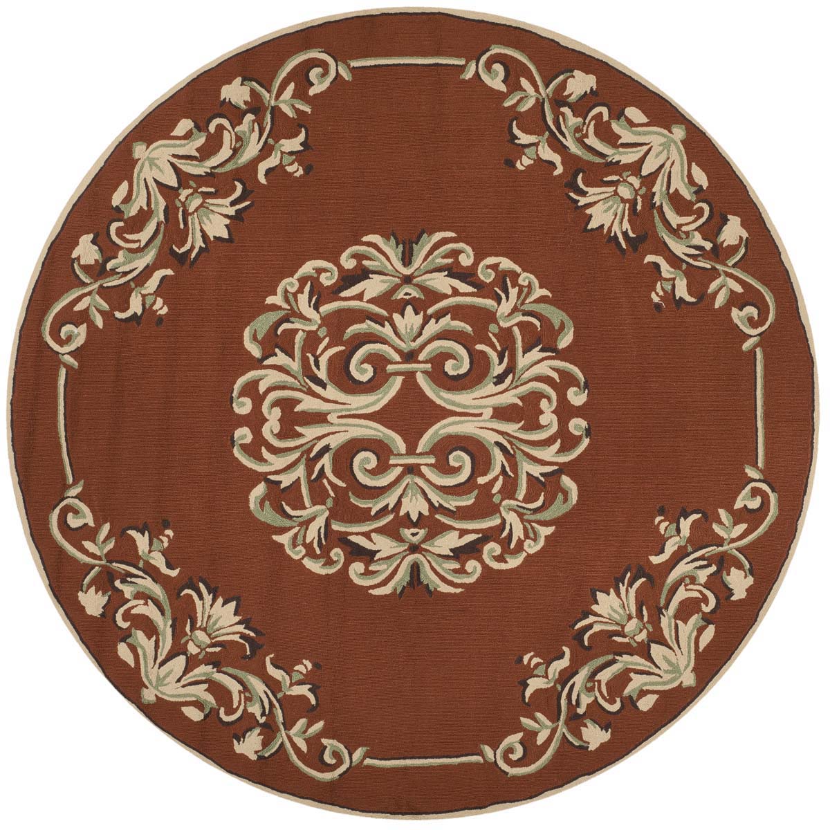 Safavieh Easy Care 735 Rug, EZC735 - Rust / Multi