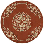 Safavieh Easy Care 735 Rug, EZC735 - Rust / Multi