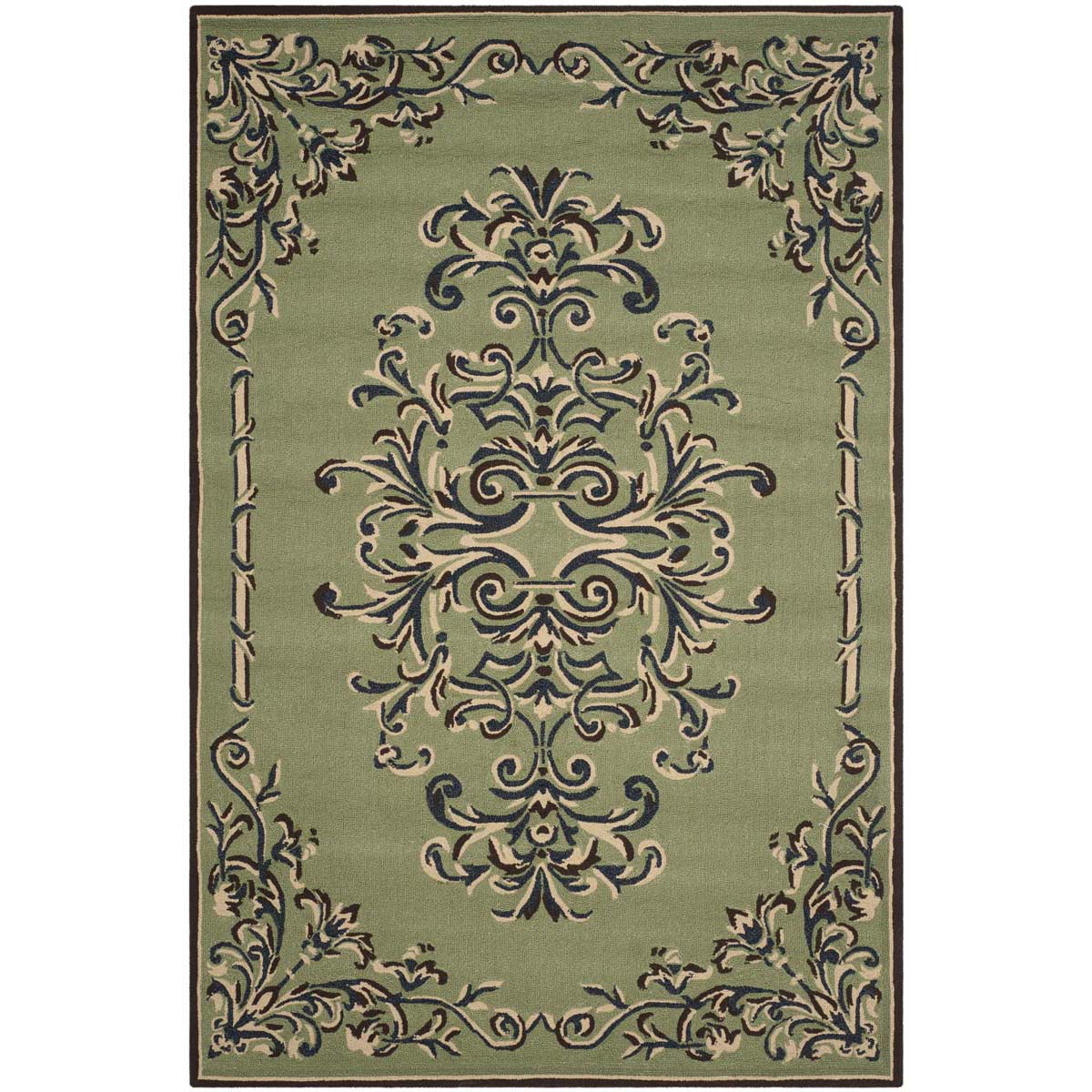 Safavieh Easy Care 735 Rug, EZC735 - Sage / Multi