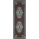 Safavieh Easy Care 735 Rug, EZC735 - Chocolate / Multi