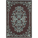 Safavieh Easy Care 735 Rug, EZC735 - Chocolate / Multi