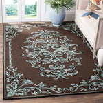 Safavieh Easy Care 735 Rug, EZC735 - Chocolate / Multi