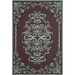 Safavieh Easy Care 735 Rug, EZC735 - Chocolate / Multi