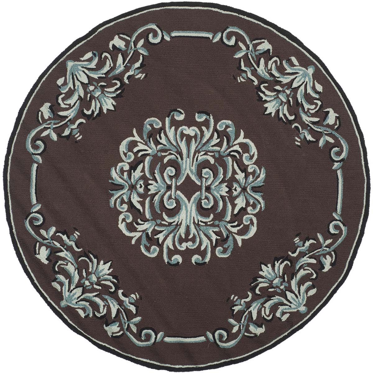 Safavieh Easy Care 735 Rug, EZC735 - Chocolate / Multi