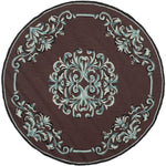 Safavieh Easy Care 735 Rug, EZC735 - Chocolate / Multi