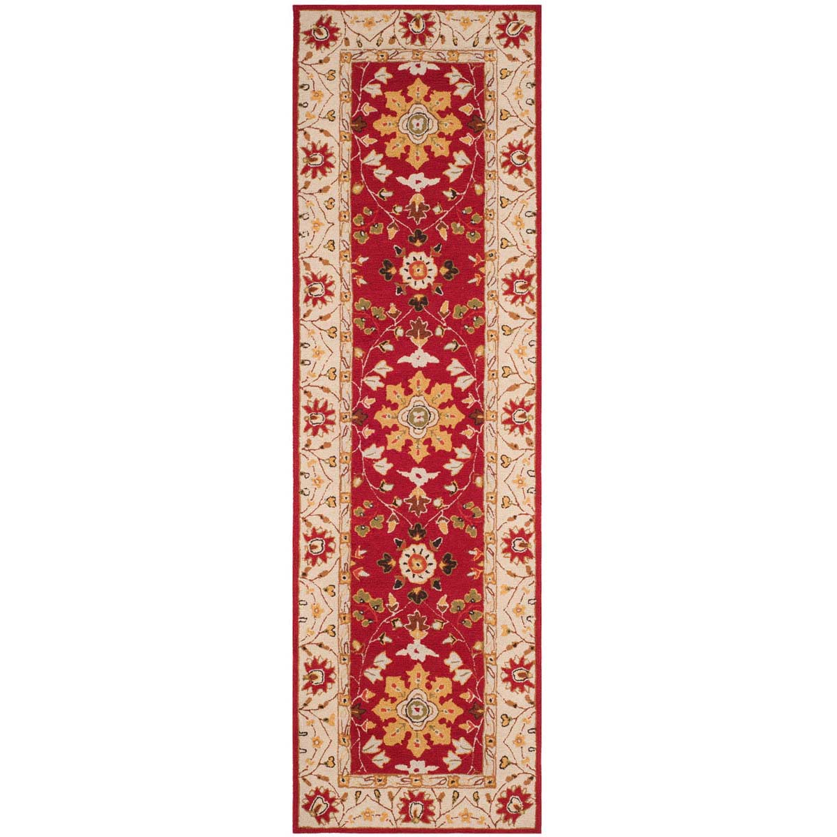 Safavieh Easy Care 751 Rug, EZC751 - Red / Ivory