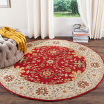 Safavieh Easy Care 751 Rug, EZC751 - Red / Ivory