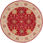 Safavieh Easy Care 751 Rug, EZC751 - Red / Ivory