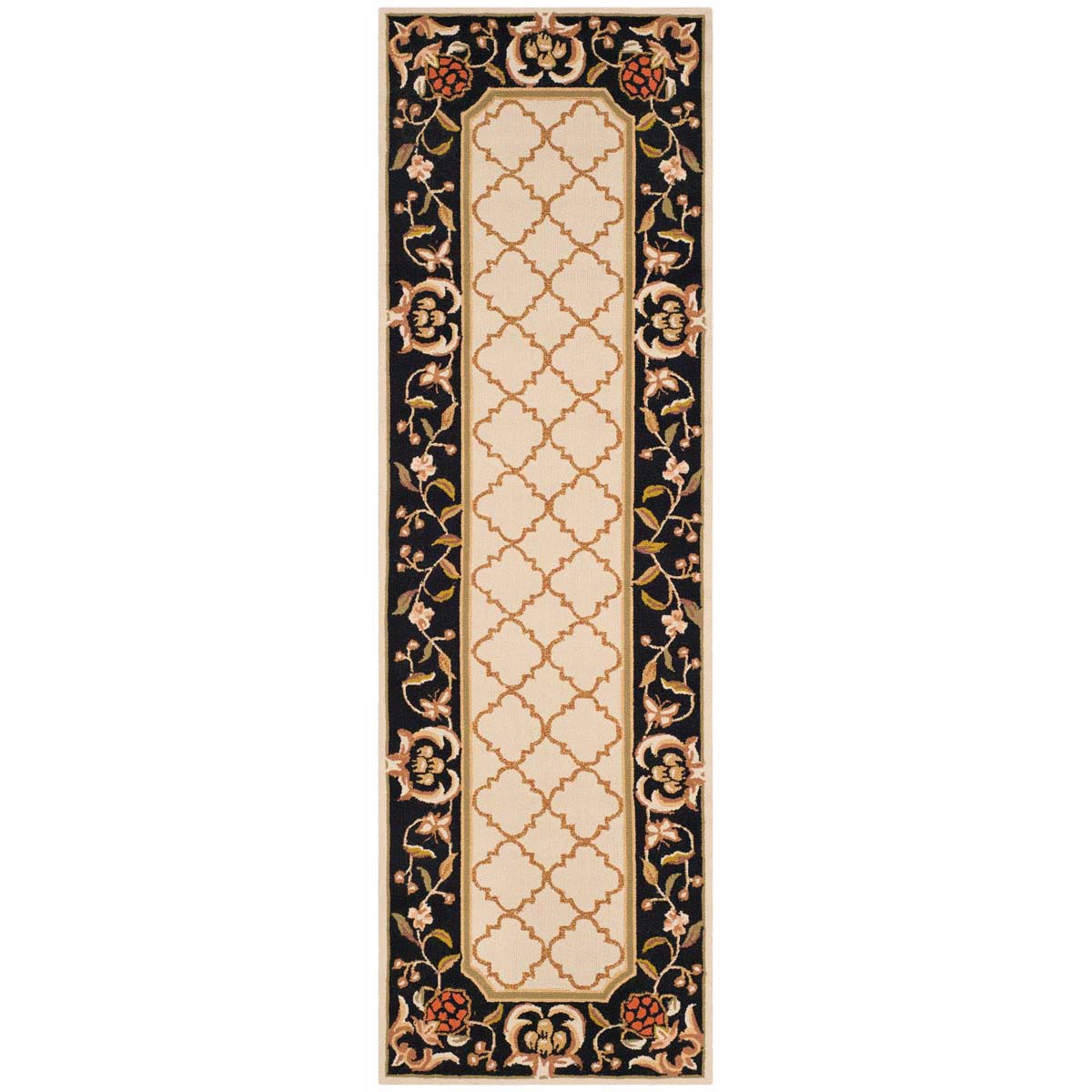 Safavieh Easy Care 753 Rug, EZC753 - Ivory / Black