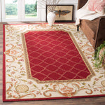 Safavieh Easy Care 753 Rug, EZC753 - Burgundy / Ivory