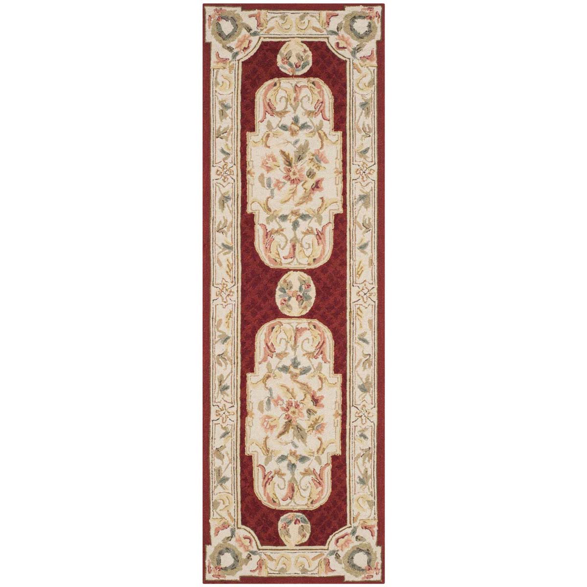 Safavieh Easy Care 755 Rug, EZC755 - Ivory / Red