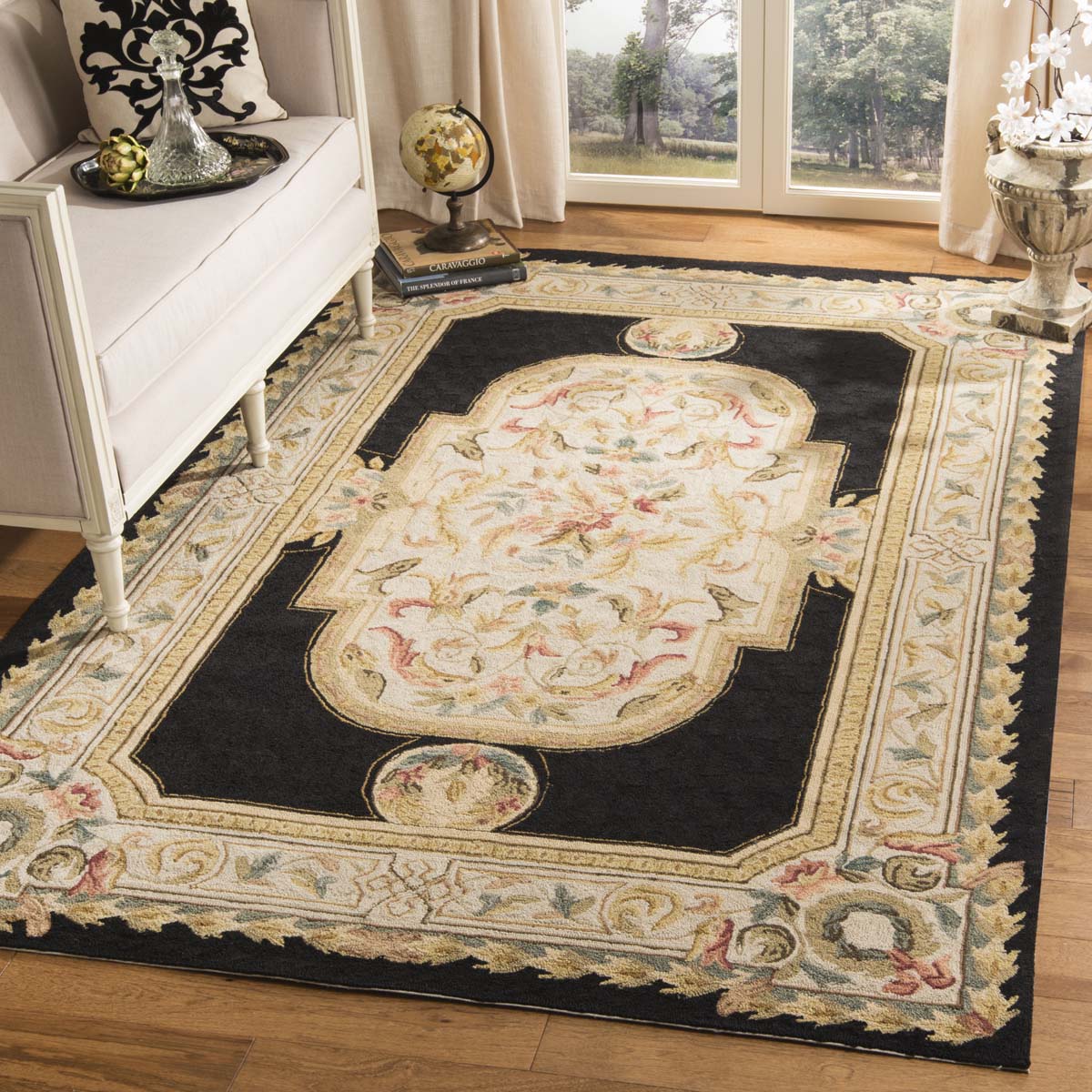 Safavieh Easy Care 756 Rug, EZC756 - Navy / Ivory