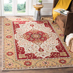 Safavieh Easy Care 757 Rug, EZC757 - Creme / Red