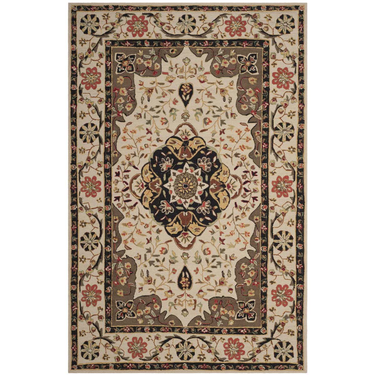 Safavieh Easy Care 757 Rug, EZC757 - Cream / Olive