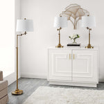 Safavieh Nadia Floor And Table Lamp Set , FLT4004 - Gold