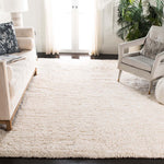 Safavieh Fontana Shag 800 Rug, FNT800 - Ivory