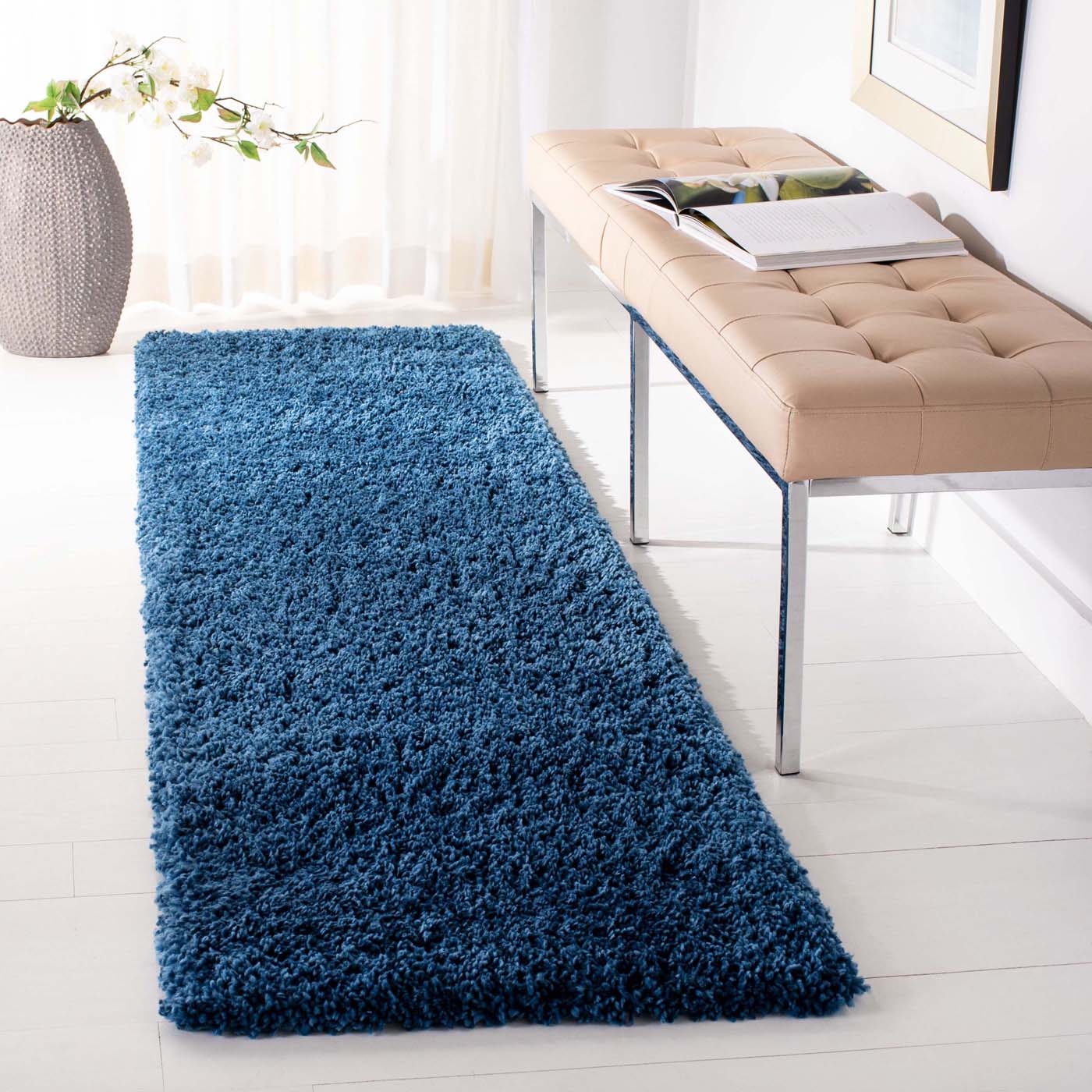 Safavieh Fontana Shag 800 Rug, FNT800 - Blue