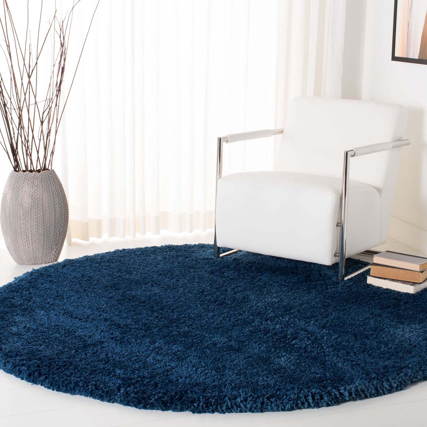 Safavieh Fontana Shag 800 Rug, FNT800 - Blue