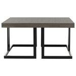 Safavieh Amalya Modern Mid Century Wood Coffee Table , FOX4253 - Dark Grey