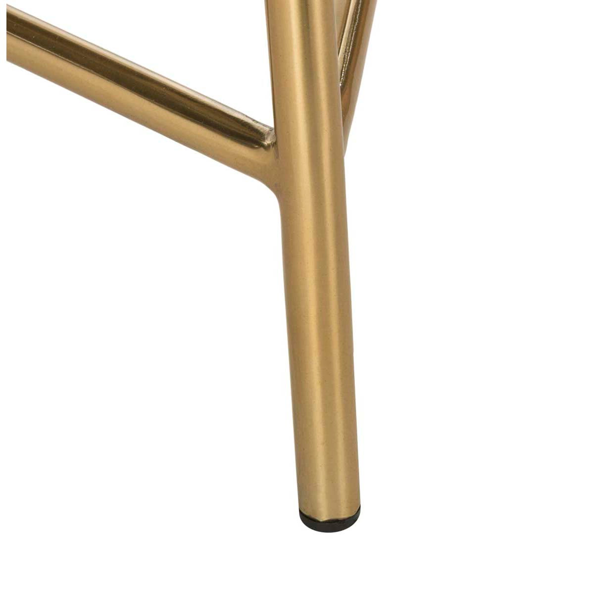 Safavieh Addison Wire Weaved Contemporary Bar Stool , FOX4516 - Gold