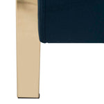 Navy Velvet/Brass - Navy Velvet/Brass