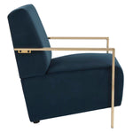 Navy Velvet/Brass - Navy Velvet/Brass