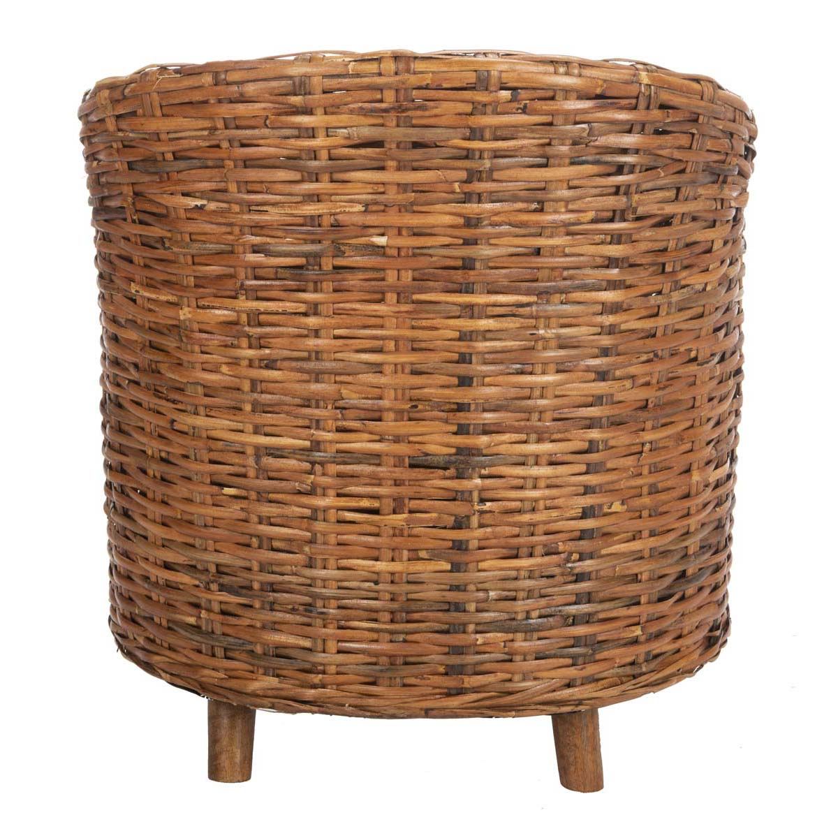 Safavieh Omni Rattan Barrel Chair , FOX6501 - Honey 