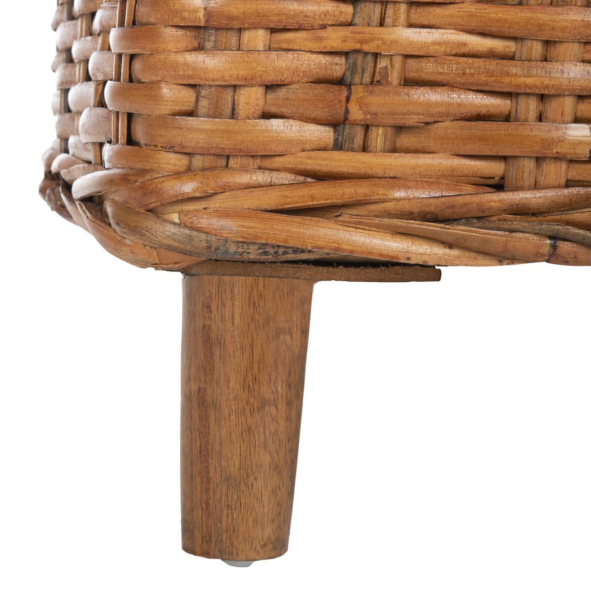 Safavieh Omni Rattan Barrel Chair , FOX6501 - Honey 