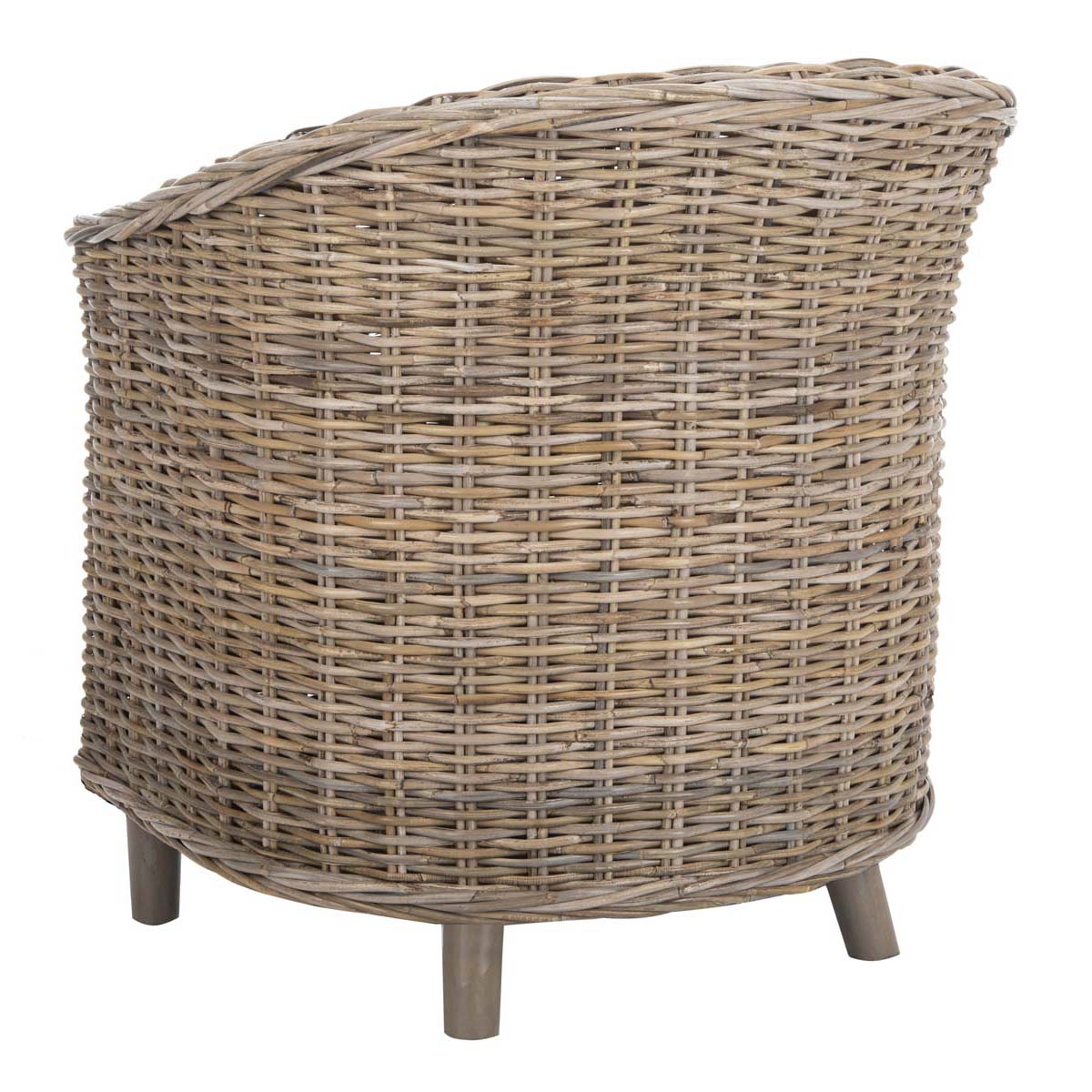 Safavieh Omni Rattan Barrel Chair , FOX6501 - Natural 