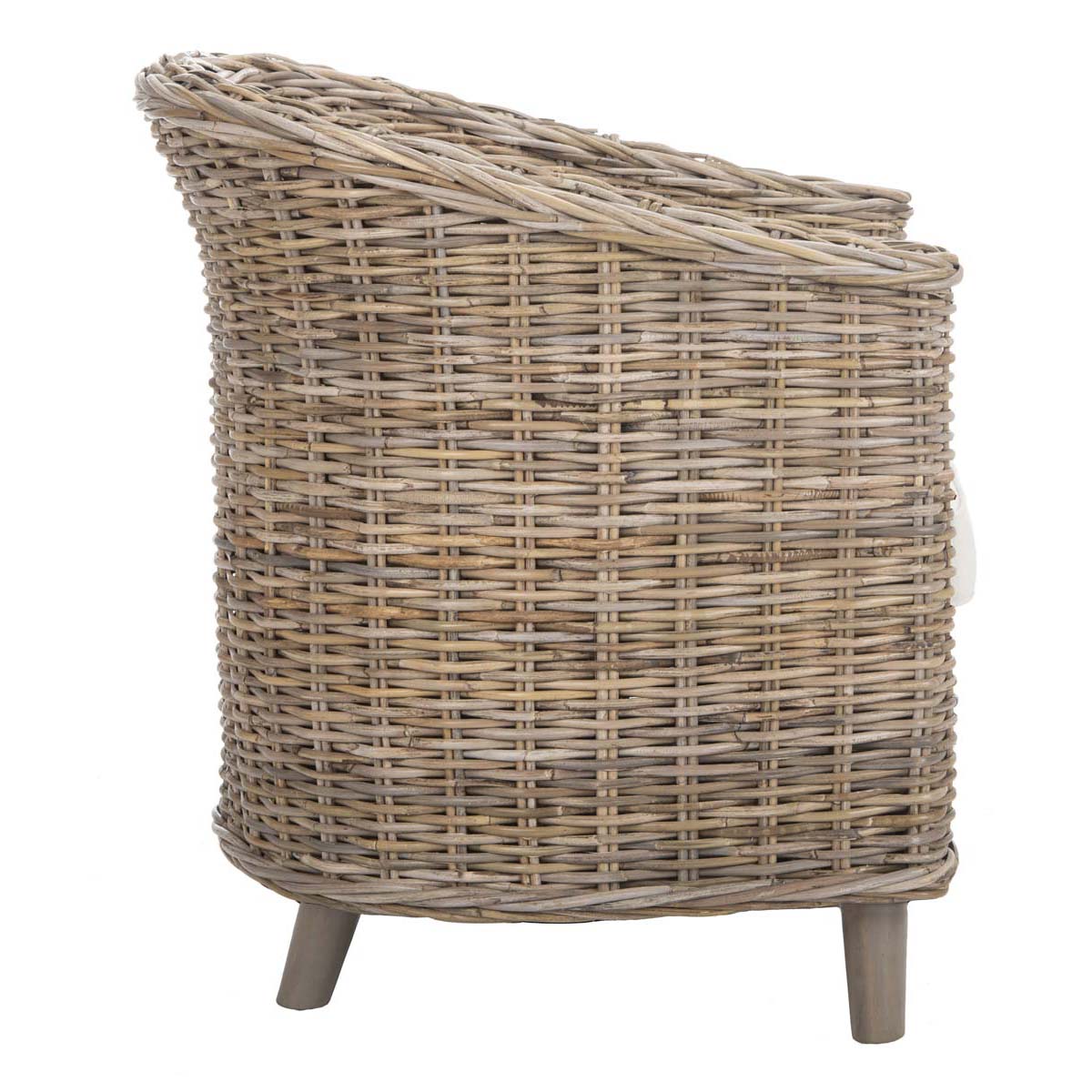 Safavieh Omni Rattan Barrel Chair , FOX6501 - Natural 