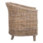 Safavieh Omni Rattan Barrel Chair , FOX6501 - Natural 