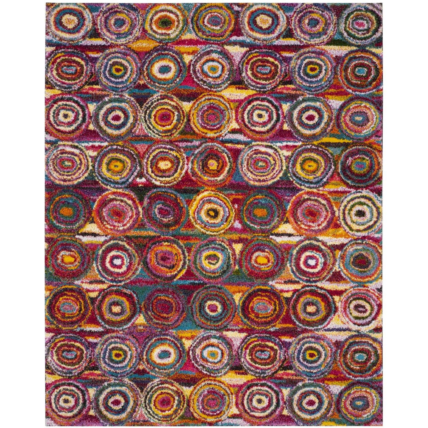 Safavieh Fiesta Shag 359 Rug, FSG359 - Multi