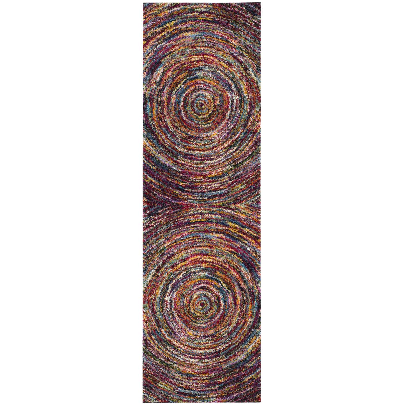 Safavieh Fiesta Shag 360 Rug, FSG360 - Multi