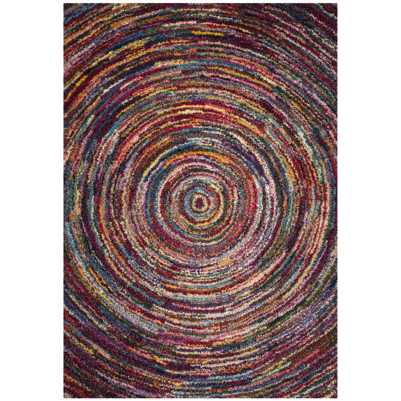 Safavieh Fiesta Shag 360 Rug, FSG360 - Multi