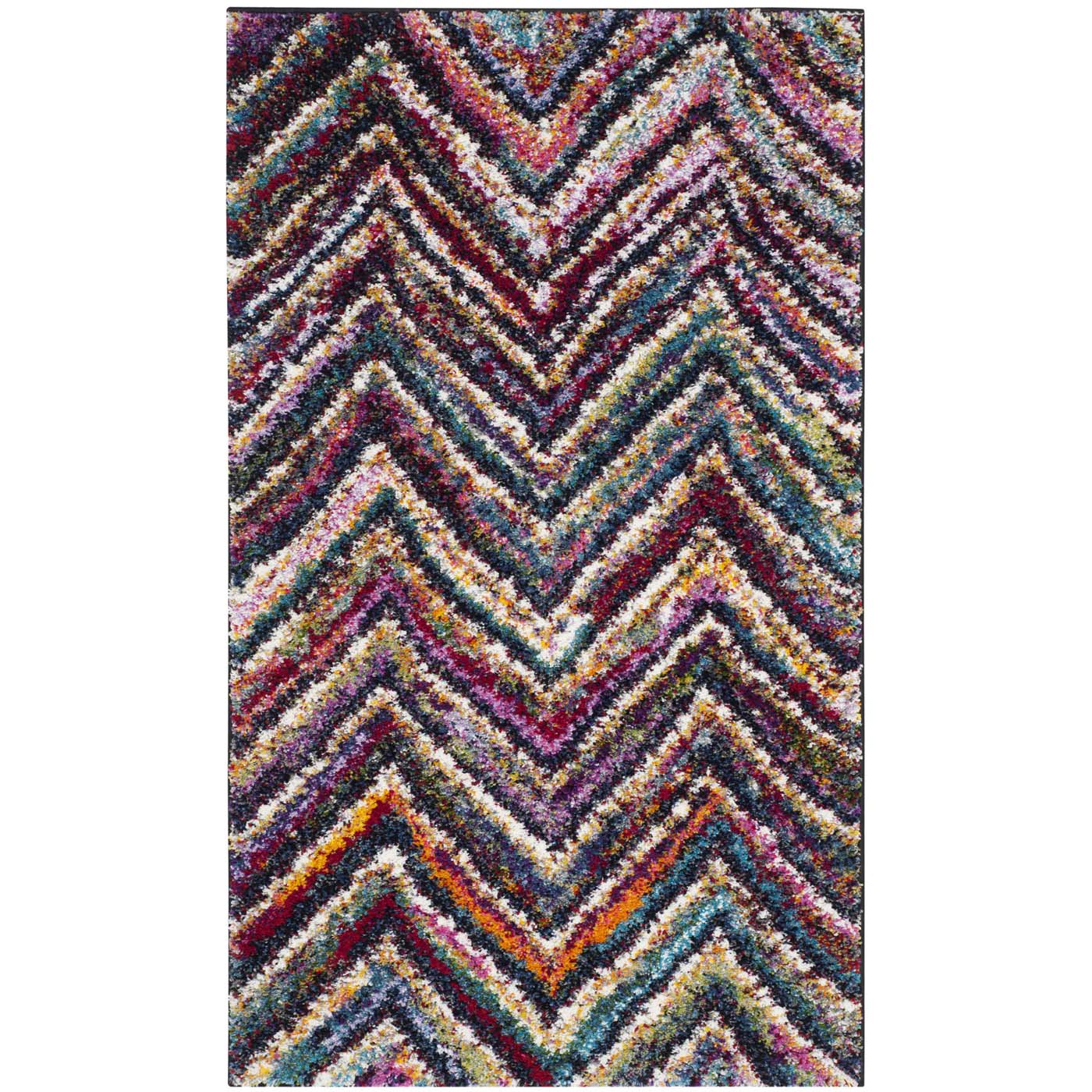 Safavieh Fiesta Shag 363 Rug, FSG363 - Multi