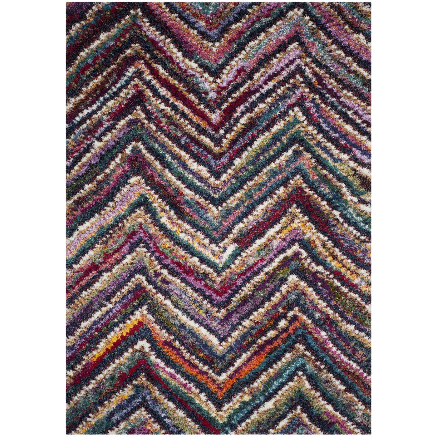 Safavieh Fiesta Shag 363 Rug, FSG363 - Multi