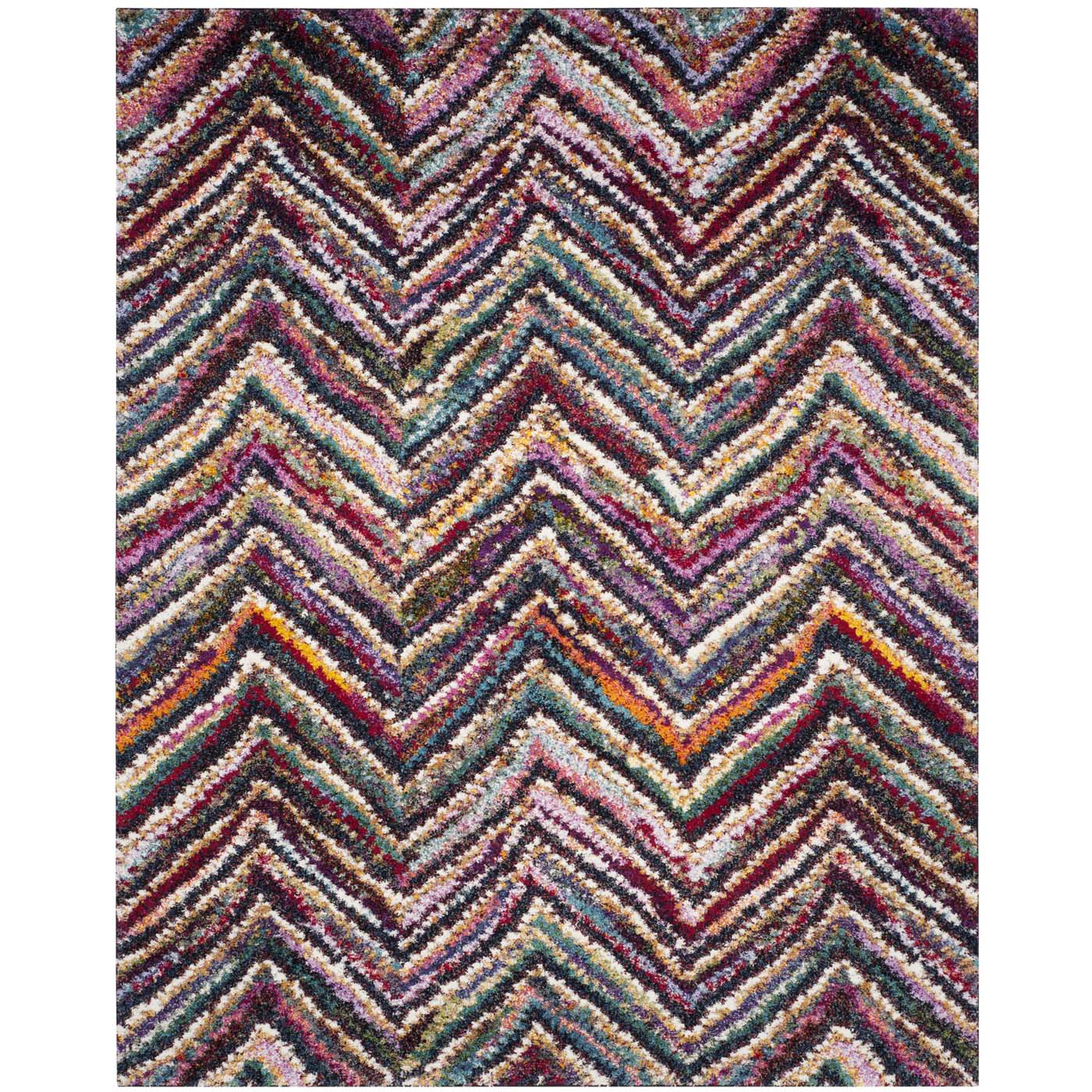 Safavieh Fiesta Shag 363 Rug, FSG363 - Multi