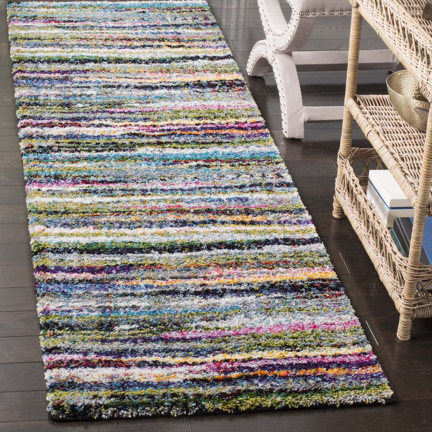 Safavieh Fiesta Shag 367 Rug, FSG367 - Multi